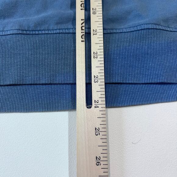 Peter Millar Women Sweatshirt Medium Blue Natural Fading Hoodie Pullover - Picture 5 of 10